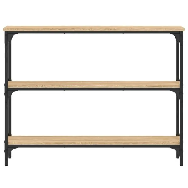 Măsuță consolă, stejar sonoma, 100×22,5×75 cm, lemn prelucrat