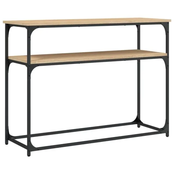 Măsuță consolă, stejar sonoma, 100×35,5×75 cm, lemn prelucrat