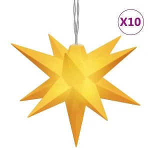 Lumină de Crăciun 10 LED-uri galben 10 cm
