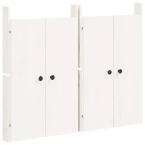 Uși de bucătărie de exterior 2 buc., 50x9x82 cm, lemn masiv pin