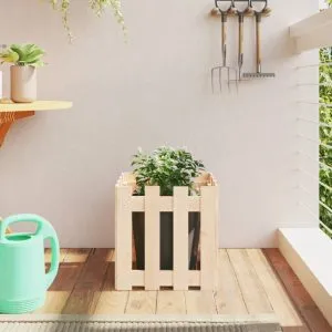 Jardinieră grădină design gard