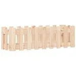 Pat înălțat grădină design gard 100x30x30 cm lemn de pin tratat