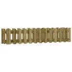 Pat înălțat grădină design gard 150x30x30 cm lemn impregnat pin