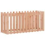 Pat înălțat grădină design gard 150x50x70 cm lemn impregnat pin