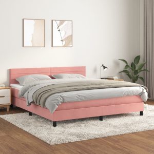 Pat box spring cu saltea
