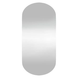 Oglindă de perete, 45×100 cm, oval, sticlă