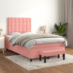 Pat box spring cu saltea