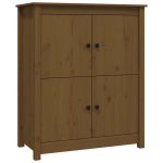 Servantă, maro miere, 83×41,5×100 cm, lemn masiv de pin