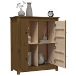 Servantă, maro miere, 83×41,5×100 cm, lemn masiv de pin