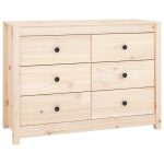 Dulap lateral, 100x40x72 cm, lemn masiv de pin