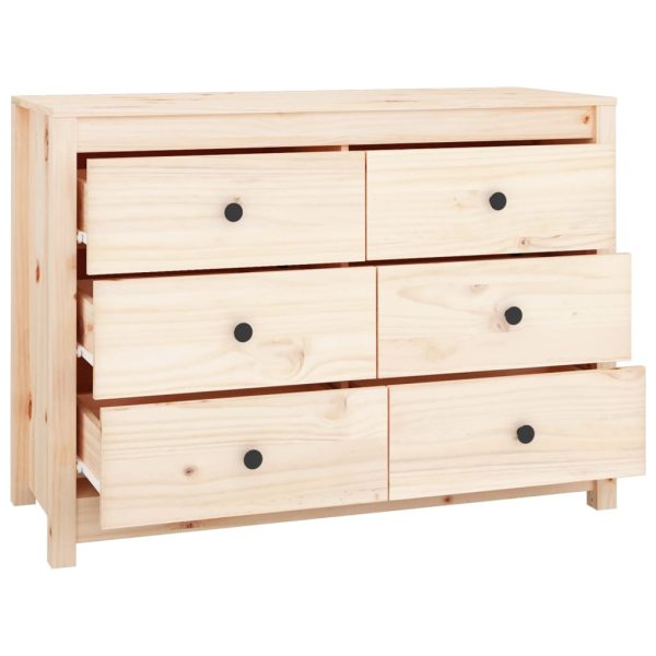 Dulap lateral, 100x40x72 cm, lemn masiv de pin