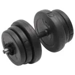 Ganteră cu discuri greutate, 40 kg
