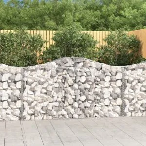 Coșuri gabion arcuite 7 buc