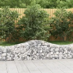 Coșuri gabion arcuite 4 buc