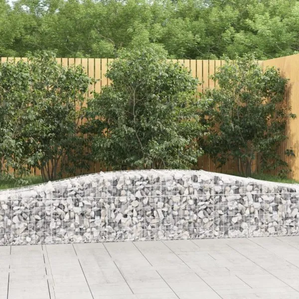 Coșuri gabion arcuite 15 buc