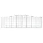 Coșuri gabion arcuite 20 buc, 400x50x100/120 cm fier galvanizat
