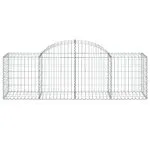 Coșuri gabion arcuite 13 buc, 200x50x60/80 cm, fier galvanizat