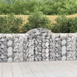 Coșuri gabion arcuite 8 buc