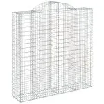Coșuri gabion arcuite, 11 buc 200x50x200/220cm, fier galvanizat