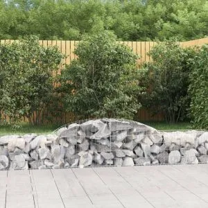 Coșuri gabion arcuite