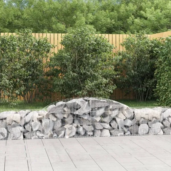 Coșuri gabion arcuite