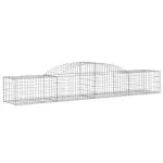 Coșuri gabion arcuite, 30 buc., 300x50x40/60cm, fier galvanizat