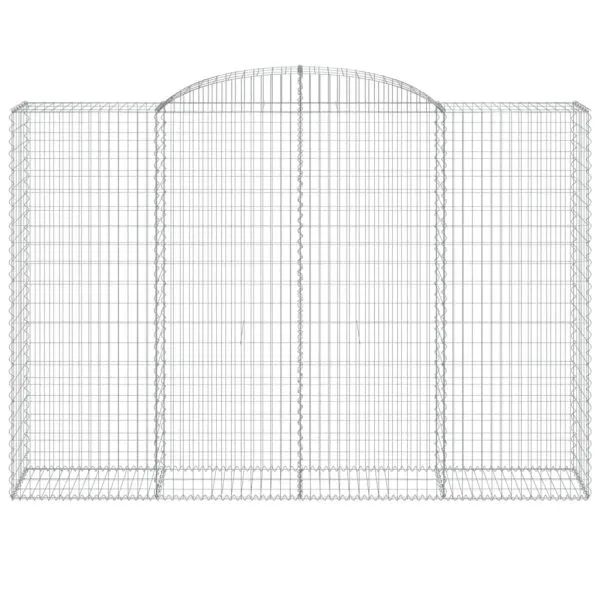 Coșuri gabion arcuite 2 buc. 300x50x200/220 cm, fier galvanizat