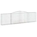 Coșuri gabion arcuite 20 buc, 400x30x100/120 cm fier galvanizat