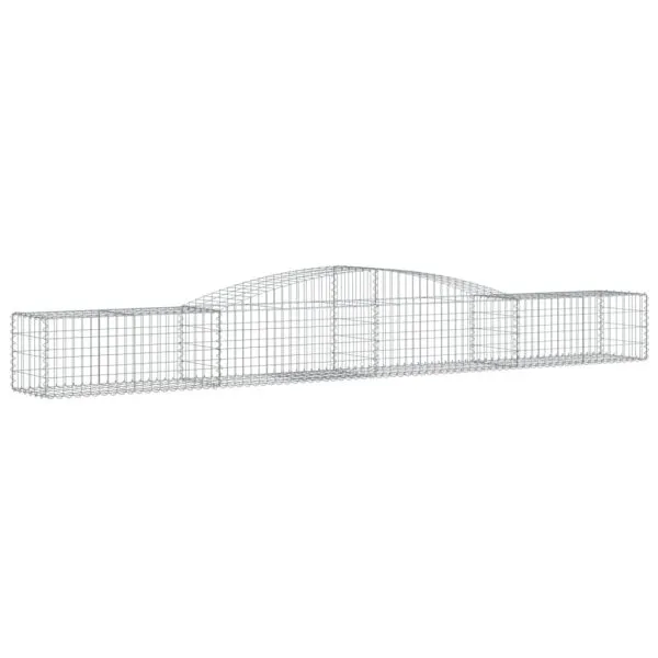 Coșuri gabion arcuite 20 buc, 400x50x40/60 cm, fier galvanizat