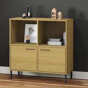 Bibliotecă cu picioare metalice OSLO