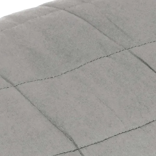 Pătură cu greutăți, gri, 155×220 cm, 7 kg, material textil