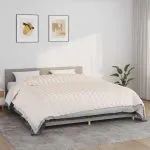 Pătură cu greutăți, crem deschis, 235×290 cm, 15 kg, textil
