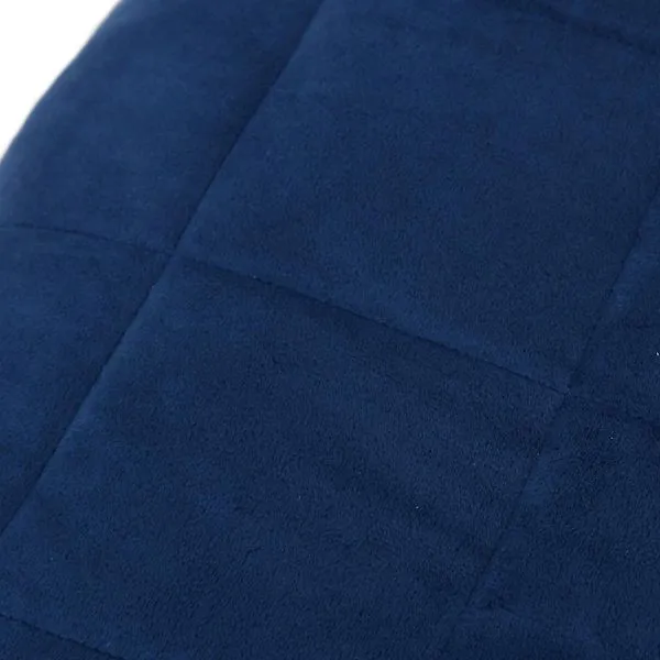 Pătură cu greutăți, albastru, 235×290 cm, 11 kg, textil