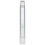 Coș gabion arcuit 400x30x220/240 cm fier galvanizat