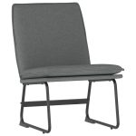 Scaun de relaxare, gri închis, 52x75x76 cm, material textil
