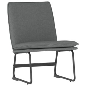 Scaun de relaxare, gri închis, 52x75x76 cm, material textil