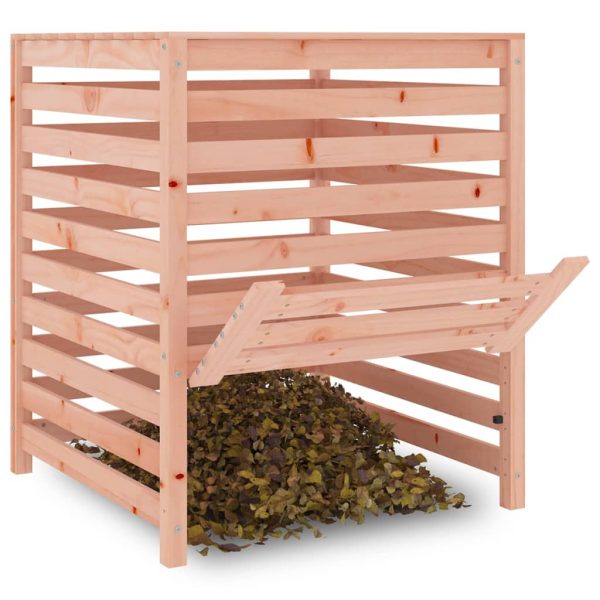 Compostor, 82,5×82,5×99,5 cm, lemn masiv de douglas