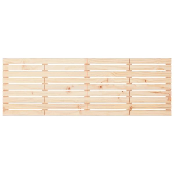 Tăblie de pat pentru perete, 166x3x63 cm, lemn masiv de pin