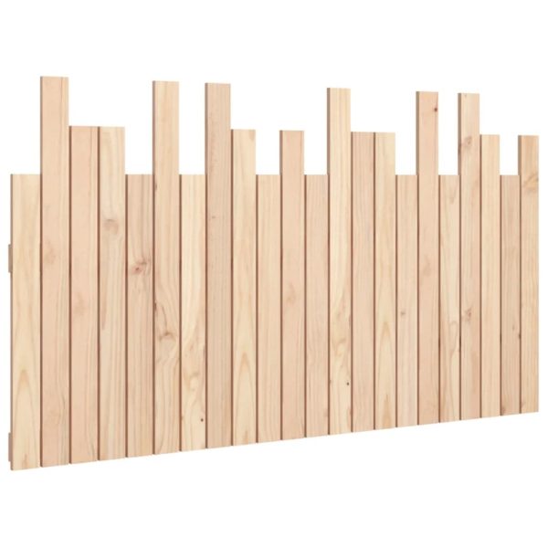Tăblie de pat pentru perete, 140x3x80 cm, lemn masiv de pin