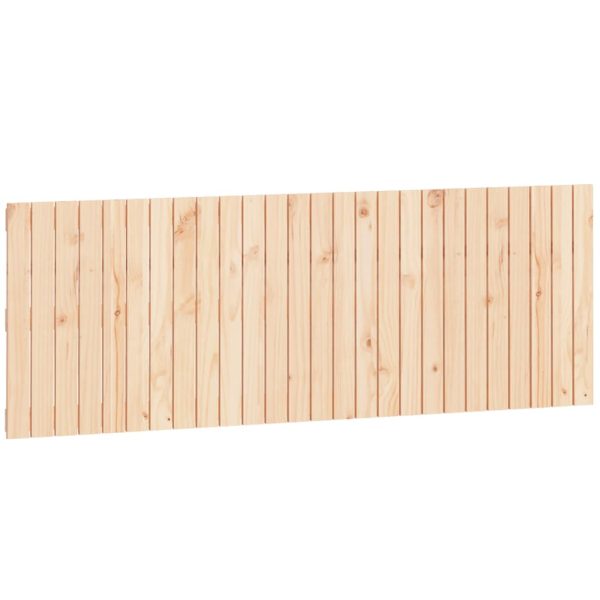 Tăblie de pat pentru perete, 166x3x60 cm, lemn masiv de pin