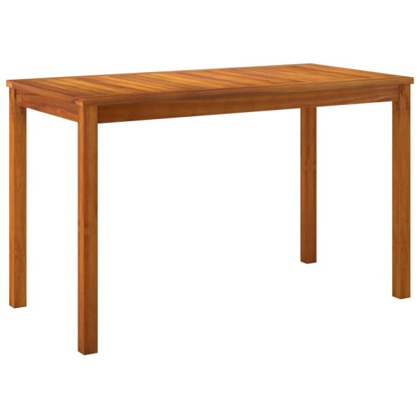Set sufragerie de grădină, 3 piese, cu perne, lemn masiv acacia