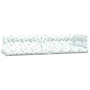 Perne de paleți, 5 buc., model cu frunze textil