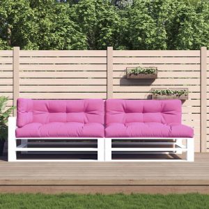 Perne de paleți, 5 buc., roz  material textil