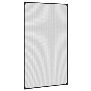 Plasă insecte magnetică pentru ferestre, antracit, 80×140 cm