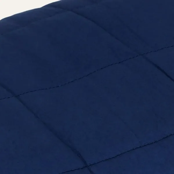 Pătură anti-stres, albastru, 122×183 cm, 9 kg, material textil