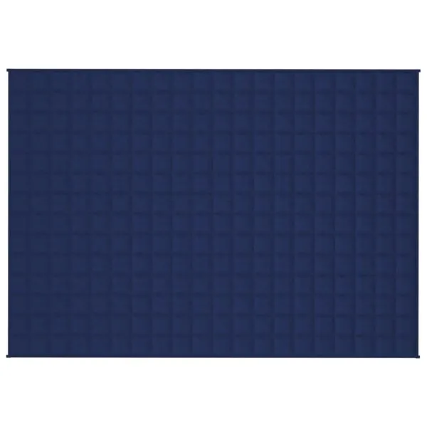 Pătură anti-stres, albastru, 137×200 cm, 6 kg, material textil