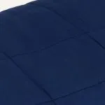 Pătură grea, albastru, 220×230 cm, 11 kg, material textil