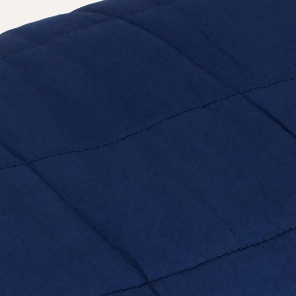 Pătură grea, albastru, 220×240 cm, 15 kg, material textil