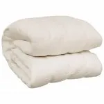 Pătură grea, crem deschis, 122×183 cm, 9 kg, material textil