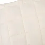 Pătură grea, crem deschis, 122×183 cm, 9 kg, material textil